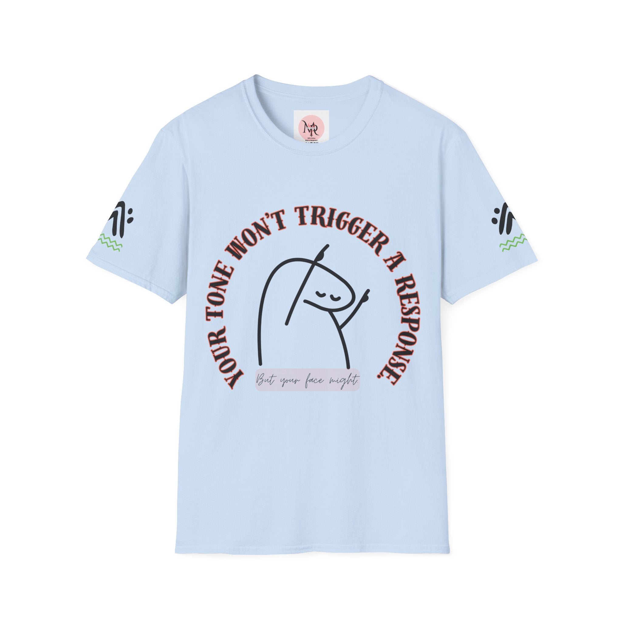 Typography Quote Tee – Edgy Statement