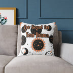 Too Gourd for Your Drama – Celestial Sun & Moon Throw Pillow