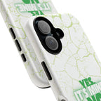 Sassy Quote Marble Crack Phone Case