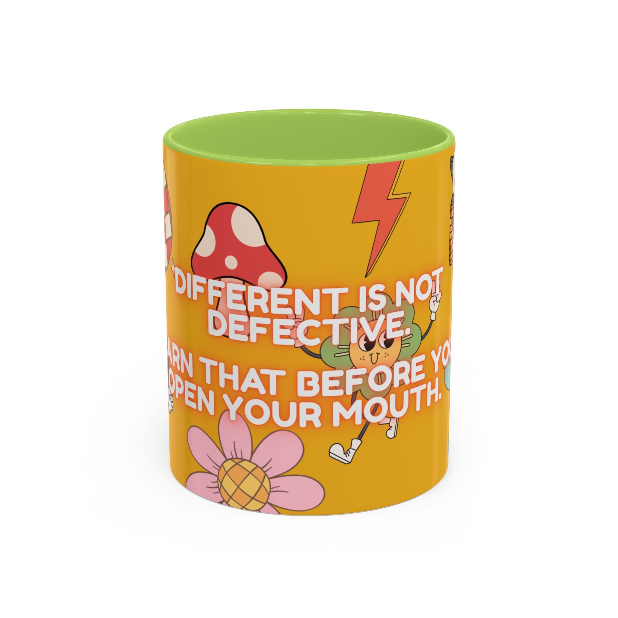 Bold Neurodivergent Quote Mug