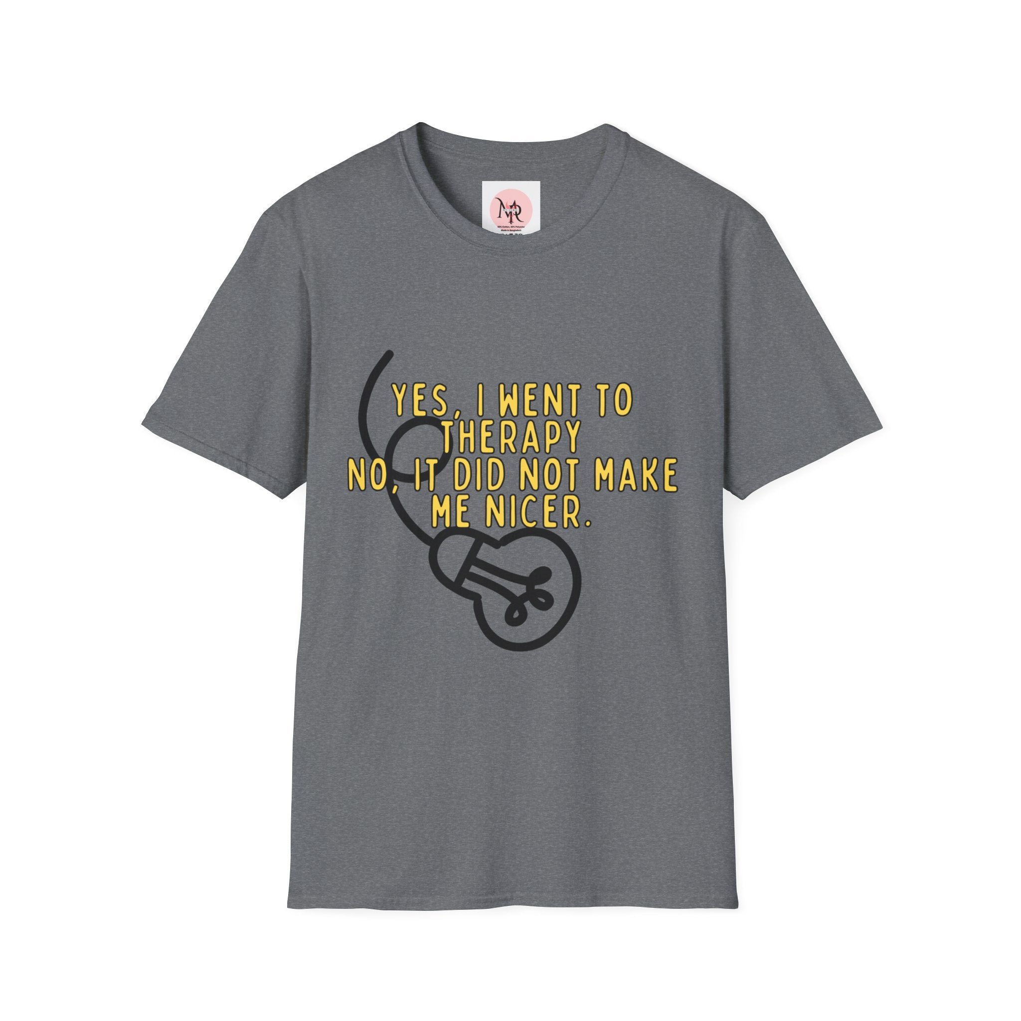 Therapy Didn’t Make Me Nicer Tee – Lightbulb Design