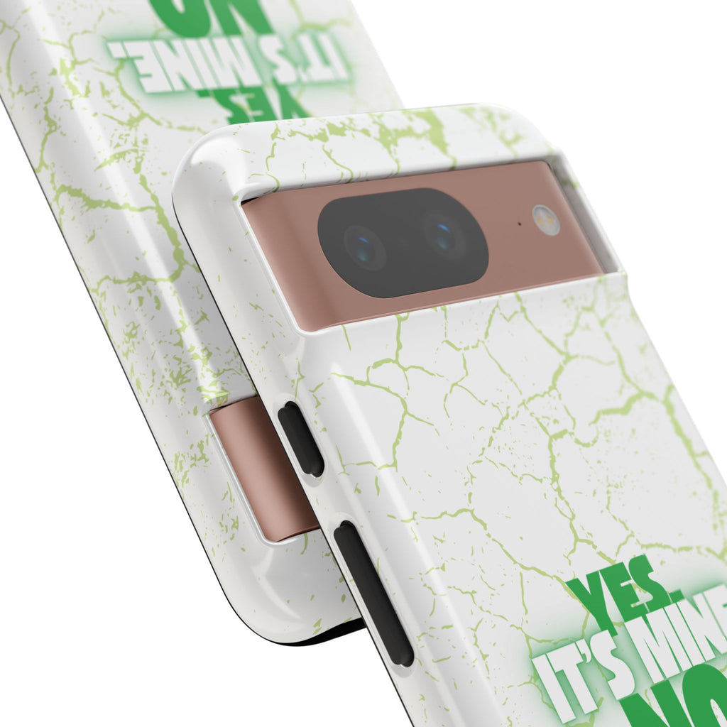 Sassy Quote Marble Crack Phone Case