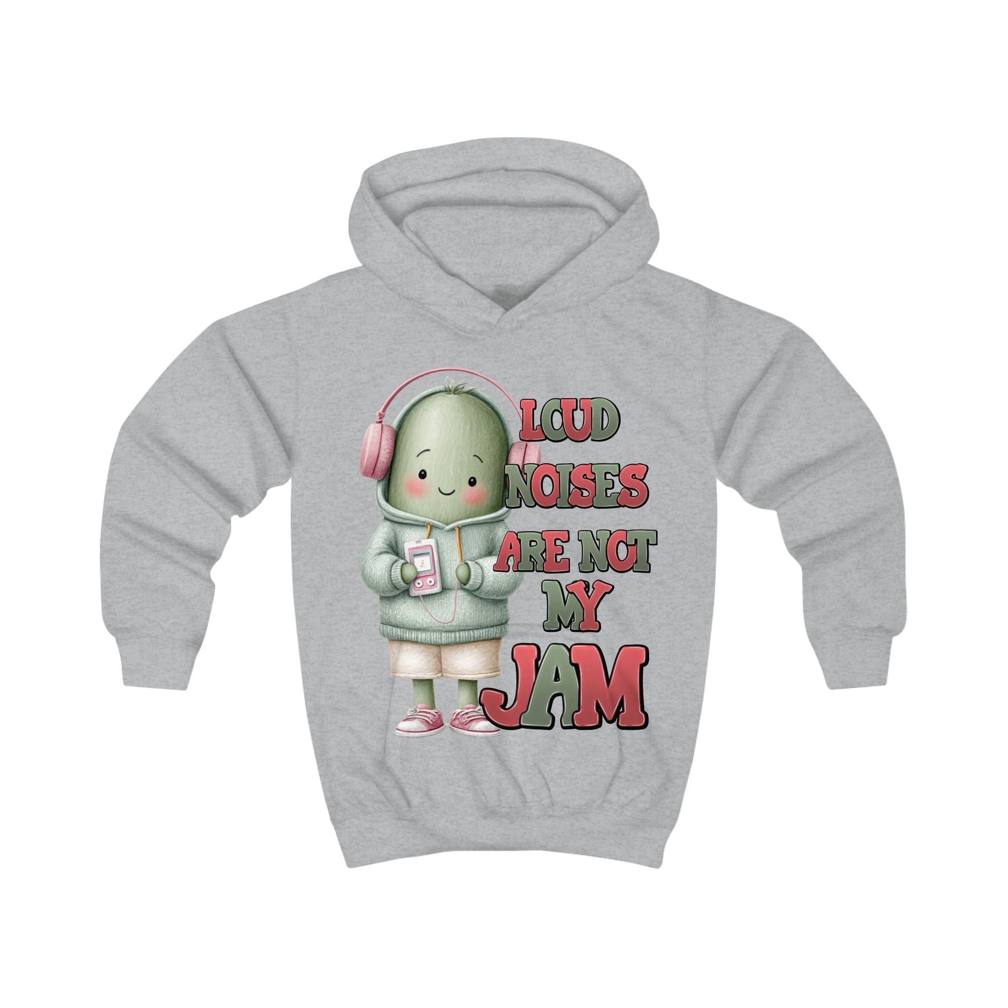 Neurodivergent Kids Hoodie – Please Be Kind Back Print