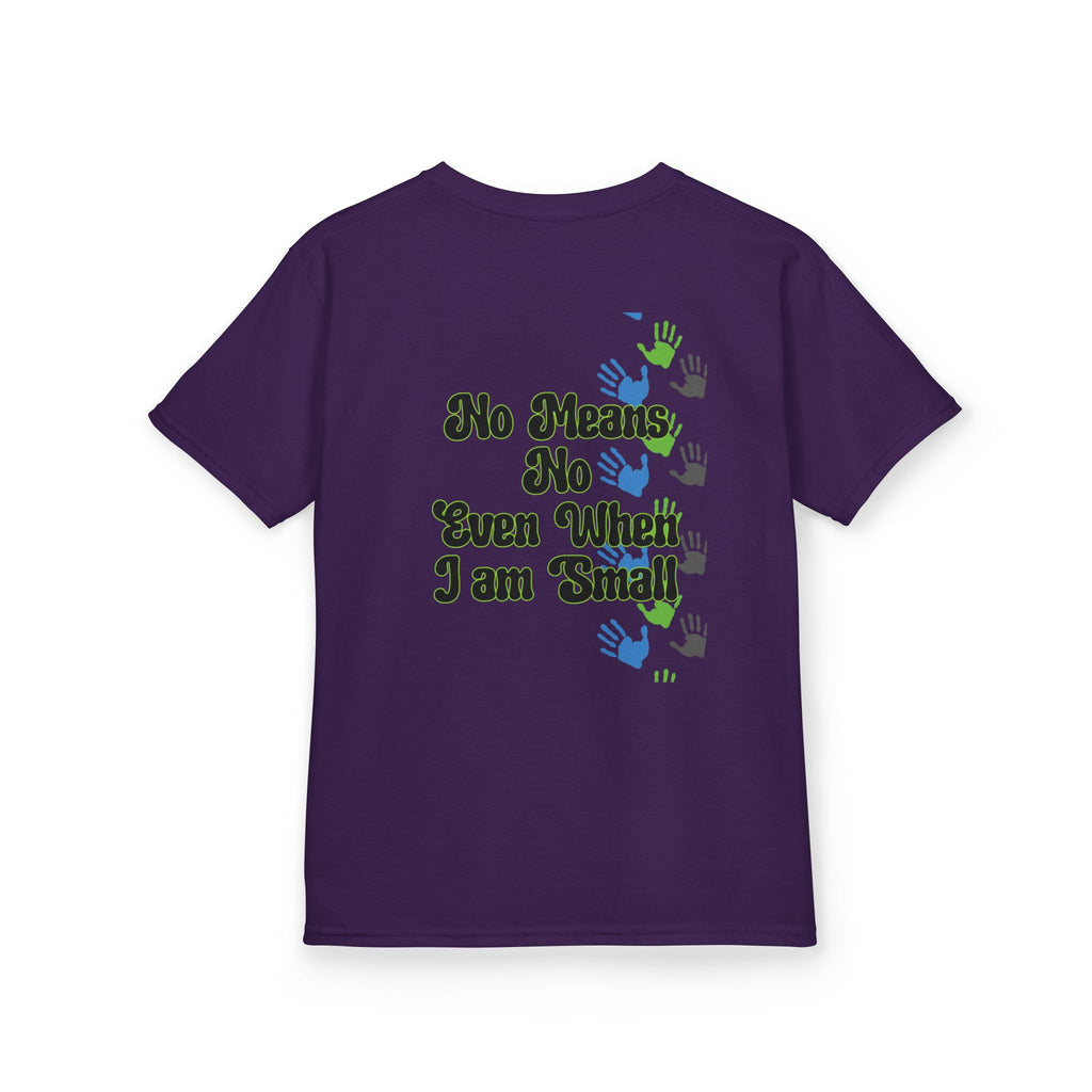 Children’s Boundary Awareness Tee – No Means No