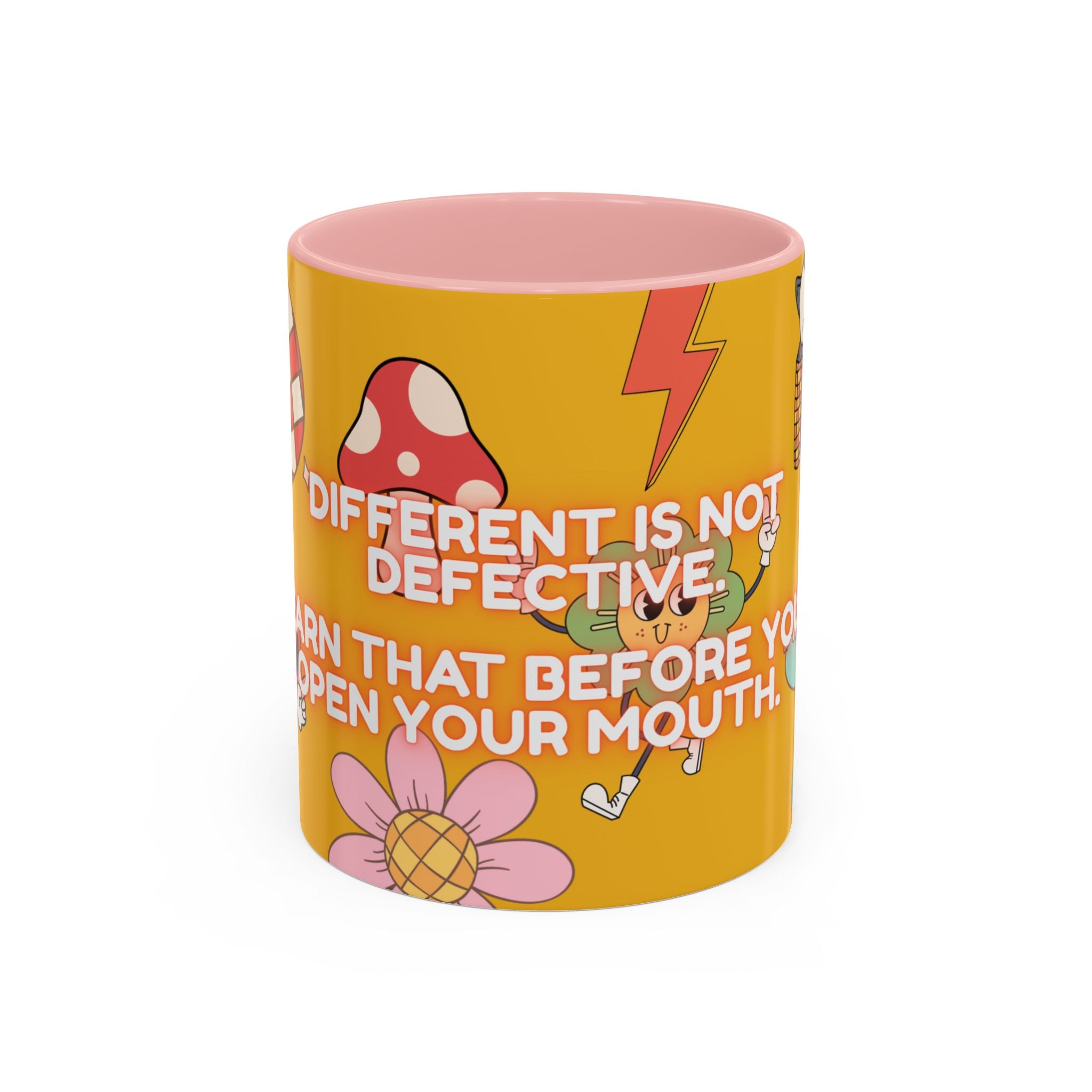 Bold Neurodivergent Quote Mug