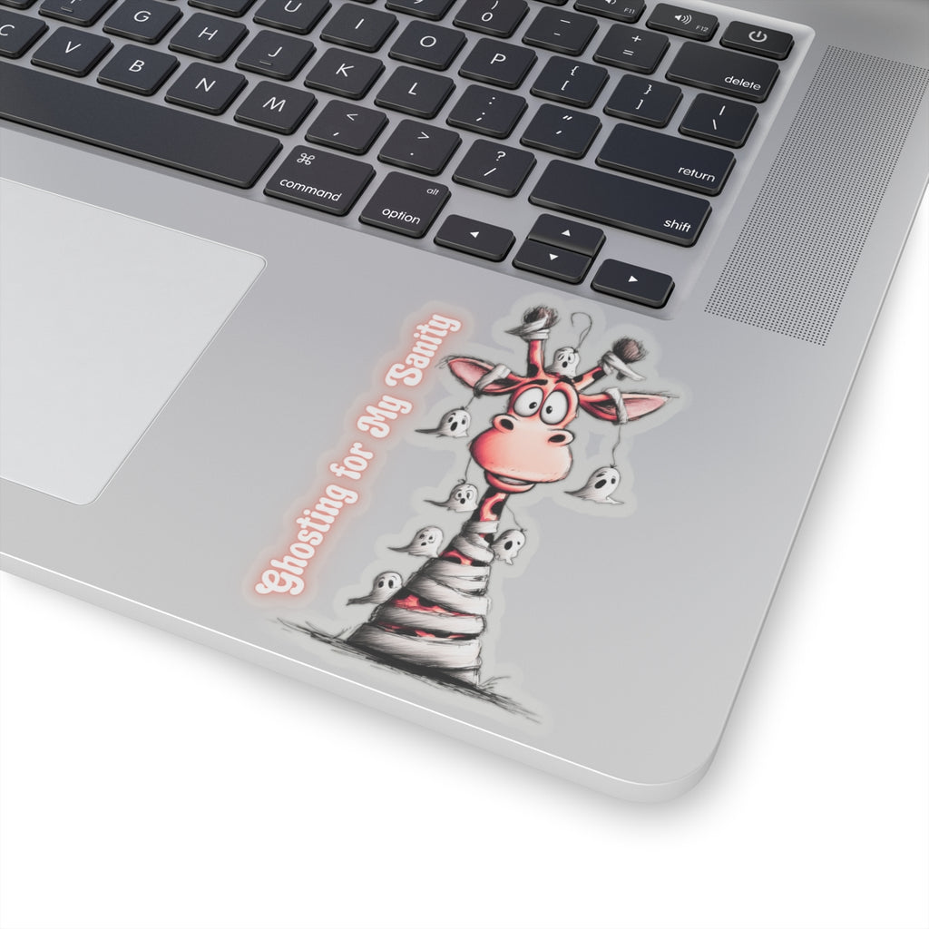 Ghosting for My Sanity – Giraffe Sticker