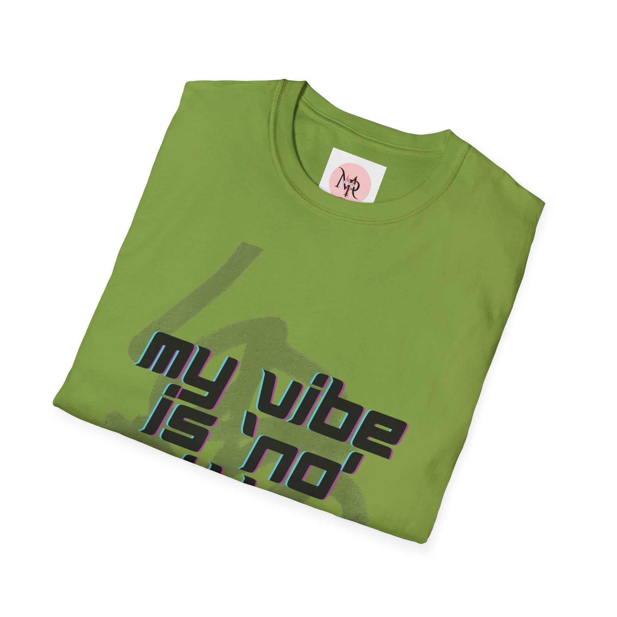 Graffiti Quote Tee – Bold Monochrome