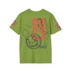 Graffiti Quote Tee – Bold Monochrome