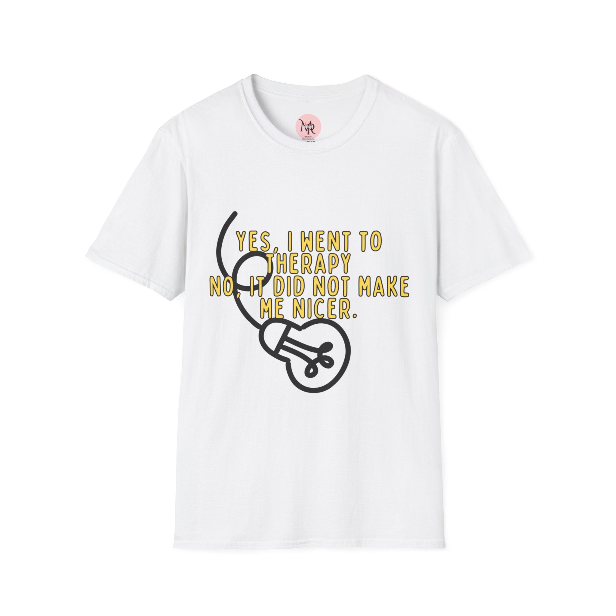 Therapy Didn’t Make Me Nicer Tee – Lightbulb Design