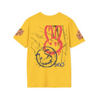 Graffiti Quote Tee – Bold Monochrome