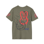 Graffiti Quote Tee – Bold Monochrome