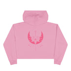 No! Full StopInclusive  Crop Hoodie – Lunar Lotus