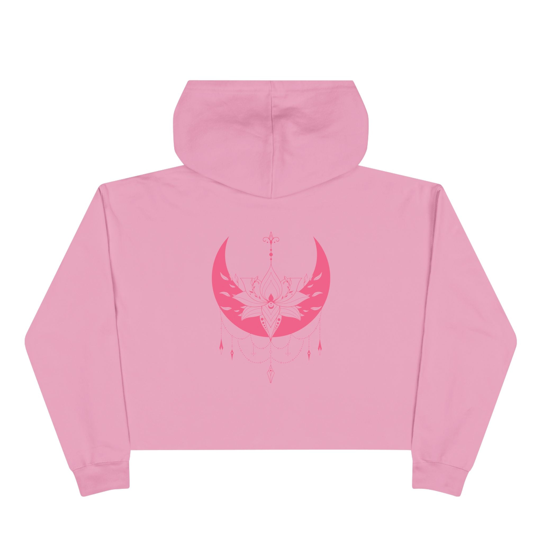No! Full StopInclusive  Crop Hoodie – Lunar Lotus