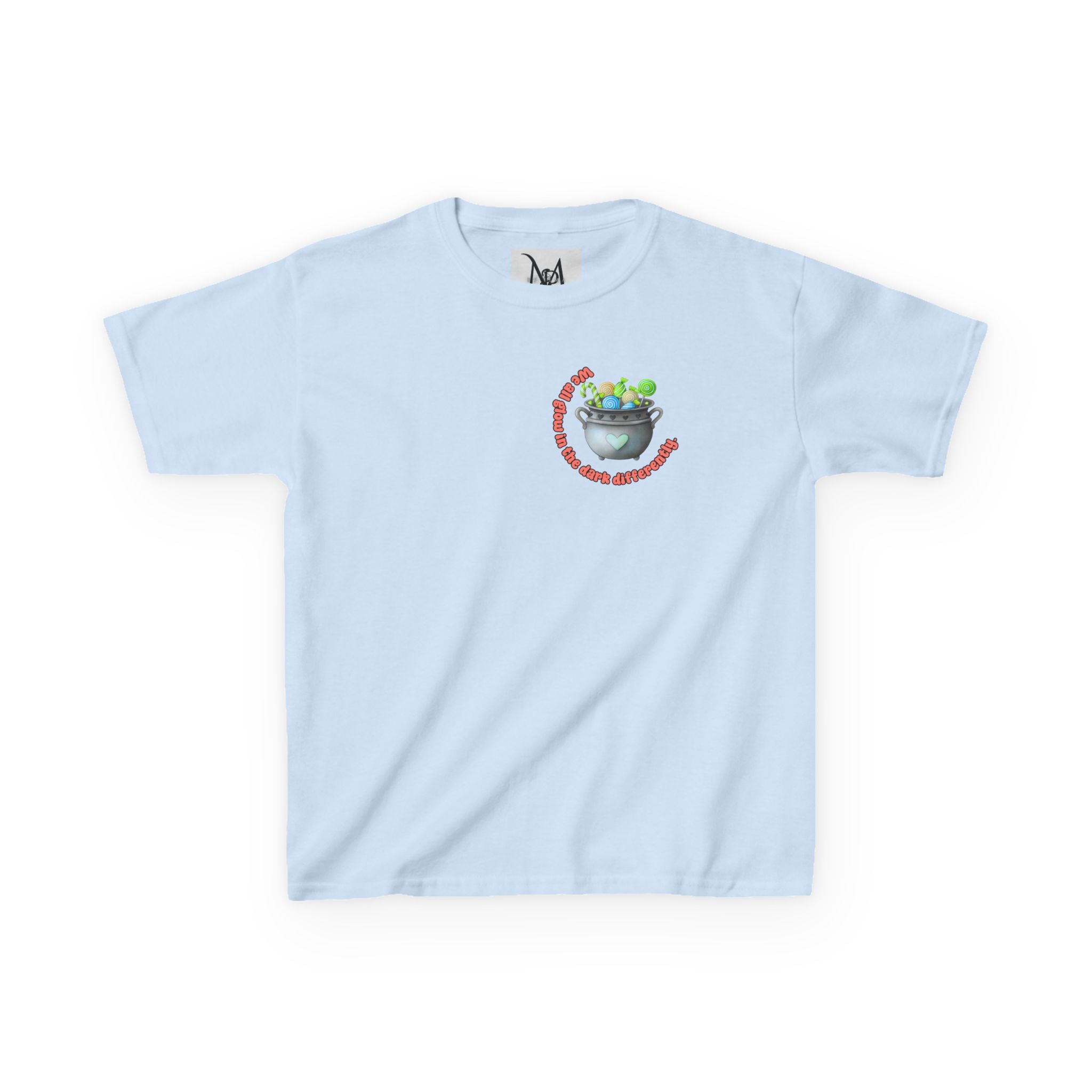 “Boo! Different Brains Are Cool Too” Kids Halloween T-Shirt – Inclusive Slogan Tee
