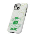 Sassy Quote Marble Crack Phone Case