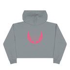 No! Full StopInclusive  Crop Hoodie – Lunar Lotus