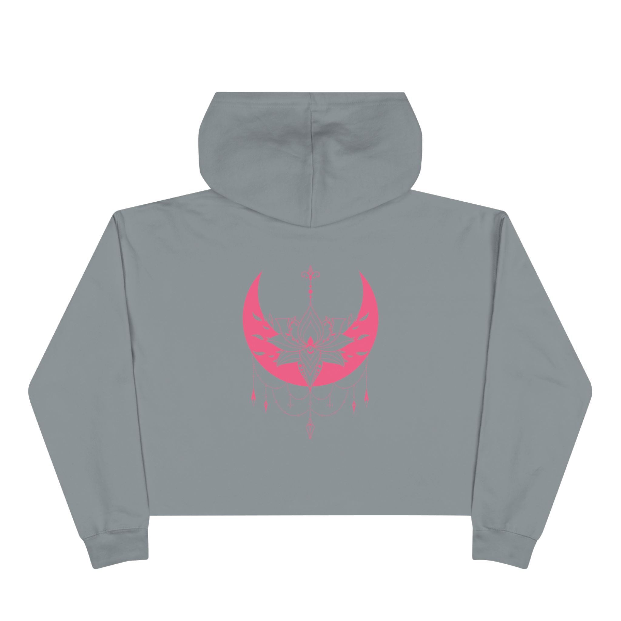 No! Full StopInclusive  Crop Hoodie – Lunar Lotus