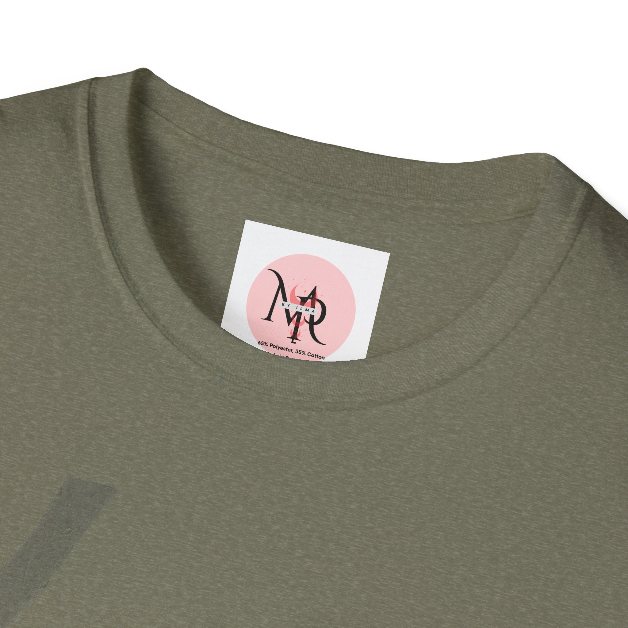 Graffiti Quote Tee – Bold Monochrome