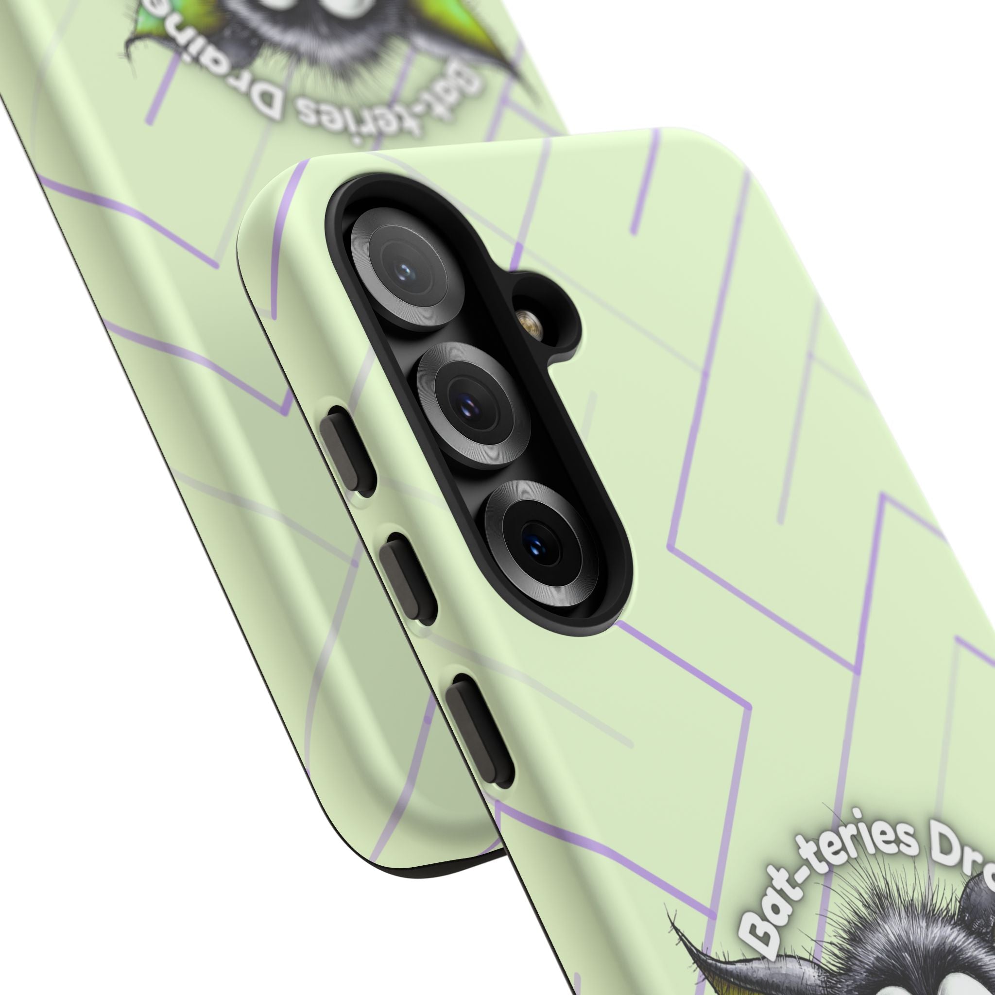 Bat-teries Drained Phone Case – Quirky Bat