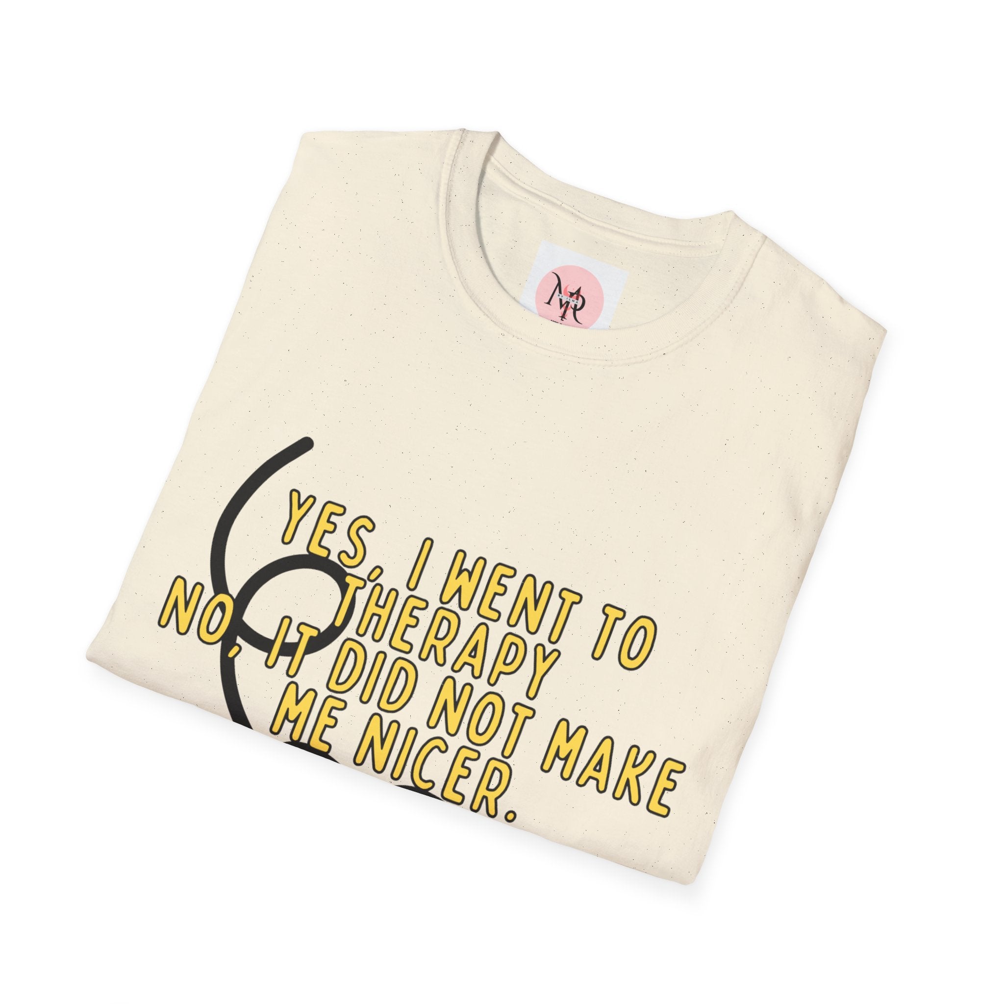 Therapy Didn’t Make Me Nicer Tee – Lightbulb Design