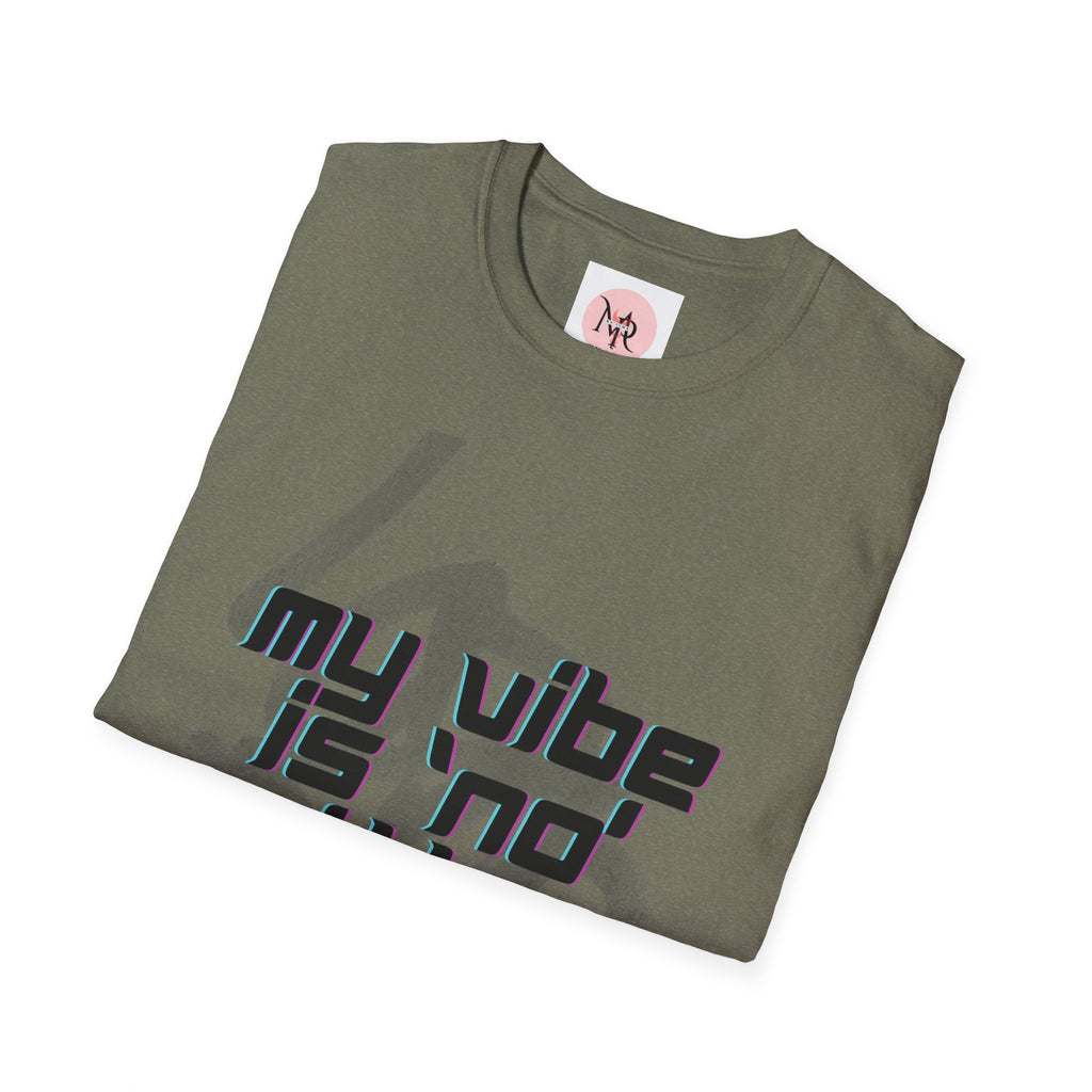 Graffiti Quote Tee – Bold Monochrome