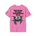 Bat-teries Drained – Cute and Funny Bat T-Shirt