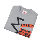 Neurodiversity Pride Tee – Stimming & Awareness