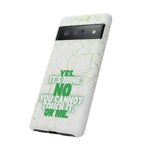 Sassy Quote Marble Crack Phone Case