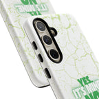 Sassy Quote Marble Crack Phone Case