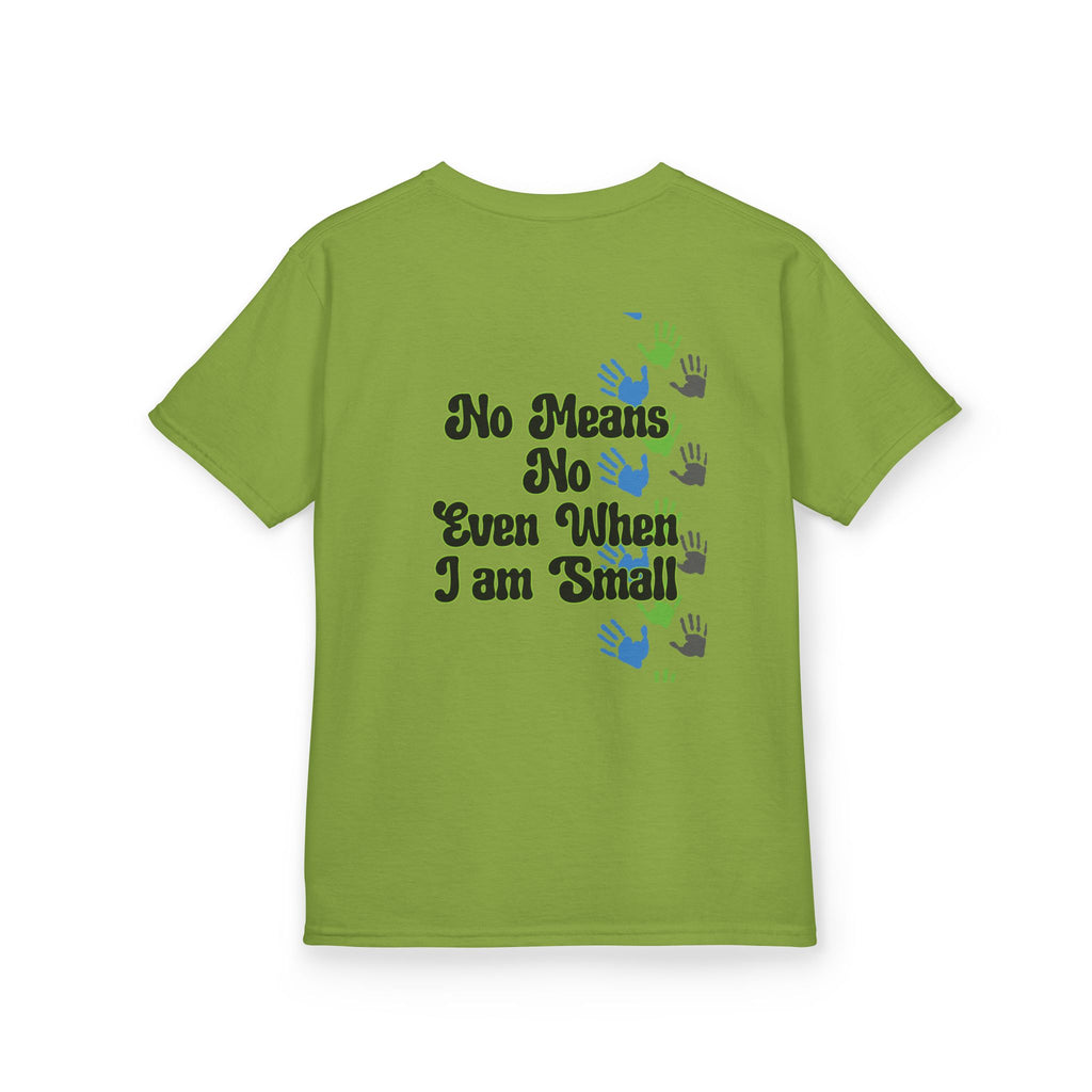 Children’s Boundary Awareness Tee – No Means No