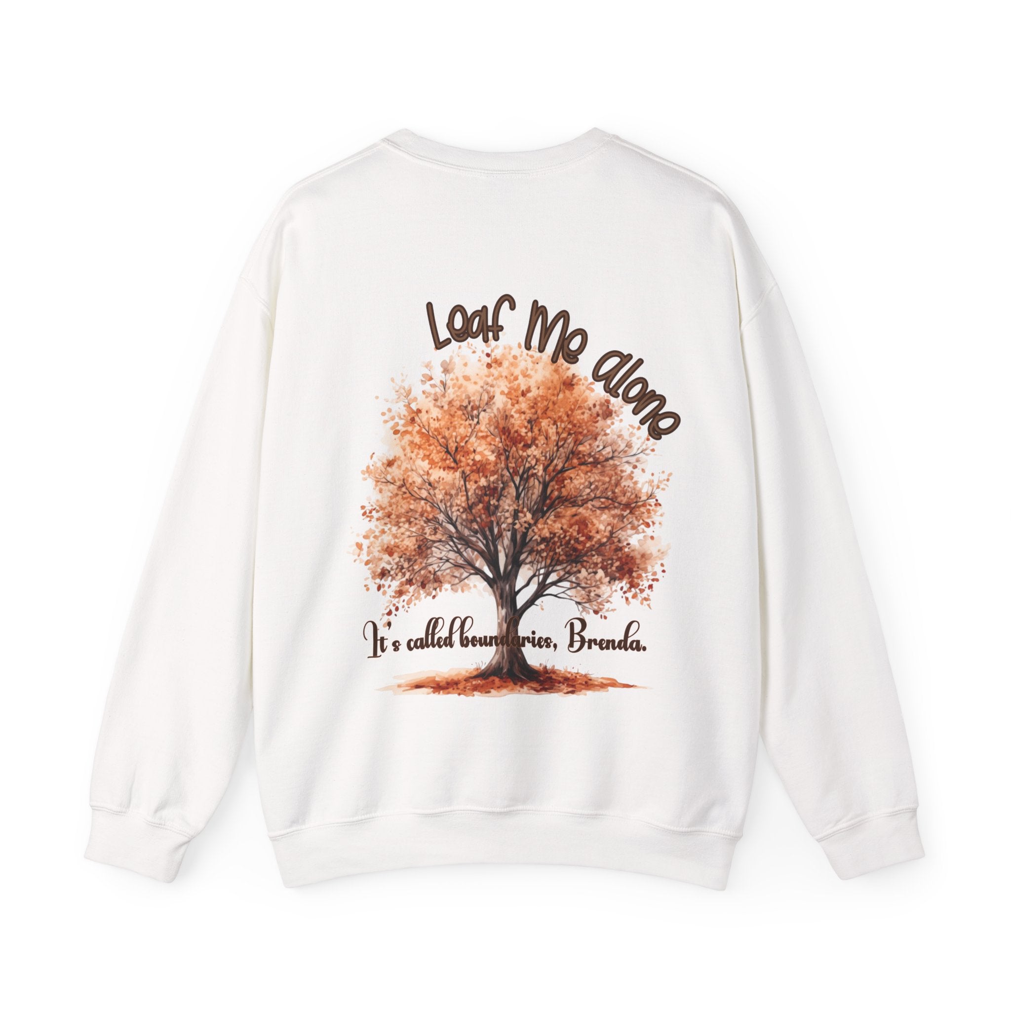 Leaf Me Alone Seasonal Sweatshirt – Unisex Heavy Blend™ Crewneck Sweatshirt