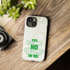 Sassy Quote Marble Crack Phone Case
