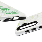 Sassy Quote Marble Crack Phone Case