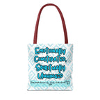 motional Constipation Tote, Spiritually Unhinged Funny Tote Bag for Sarcastic Souls