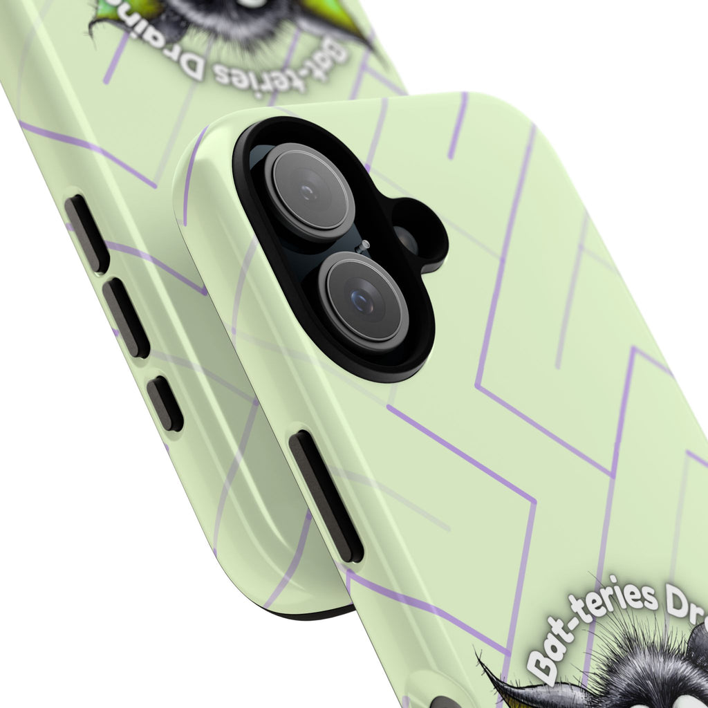 Bat-teries Drained Phone Case – Quirky Bat