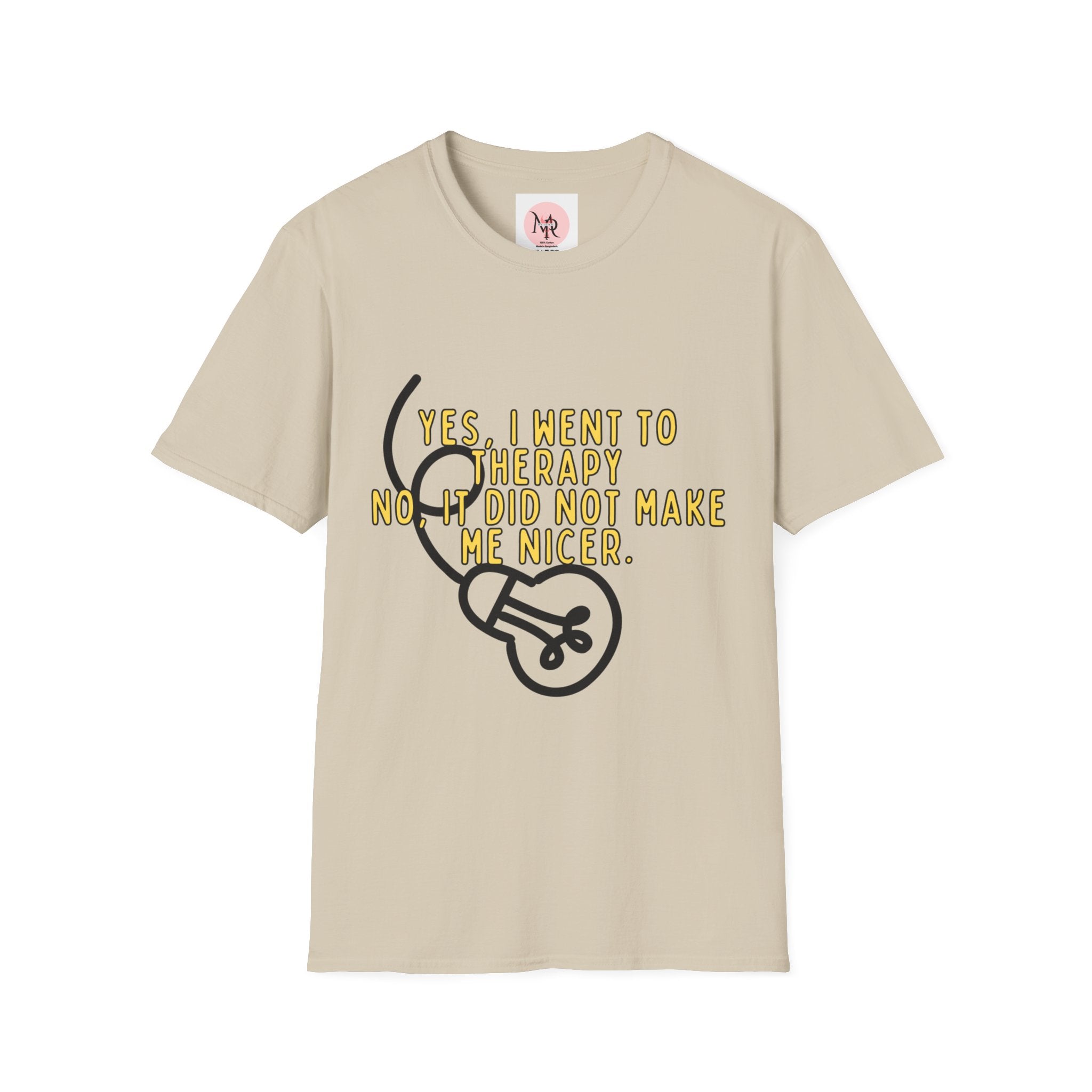 Therapy Didn’t Make Me Nicer Tee – Lightbulb Design