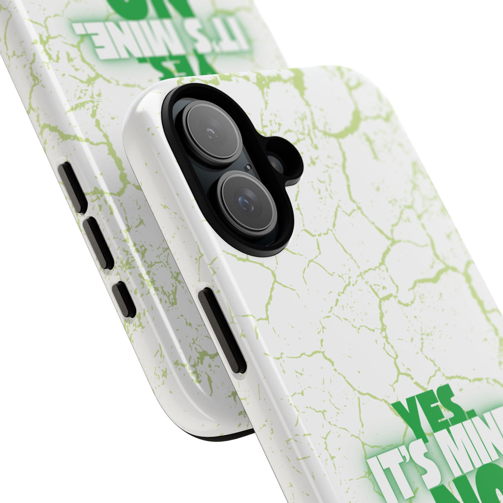 Sassy Quote Marble Crack Phone Case