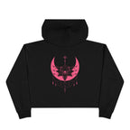 No! Full StopInclusive  Crop Hoodie – Lunar Lotus