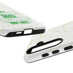 Sassy Quote Marble Crack Phone Case