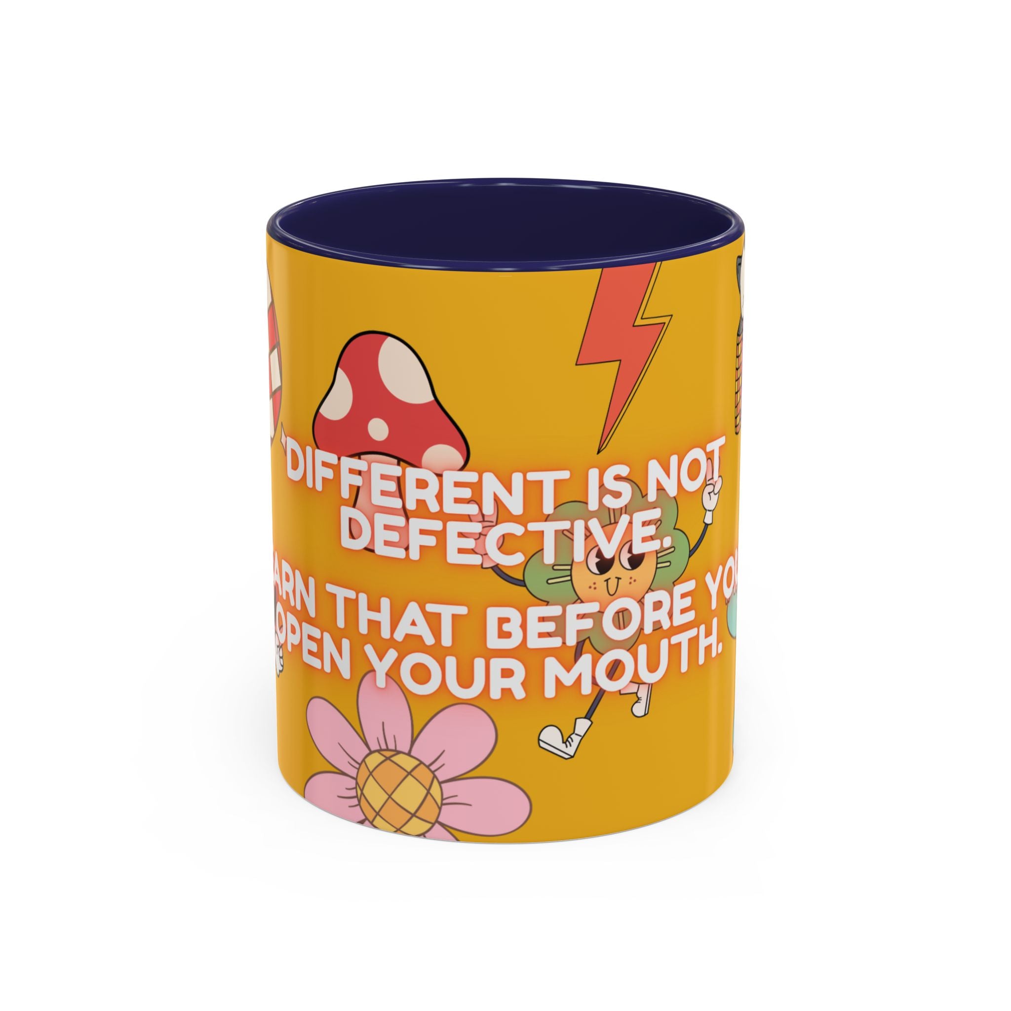 Bold Neurodivergent Quote Mug