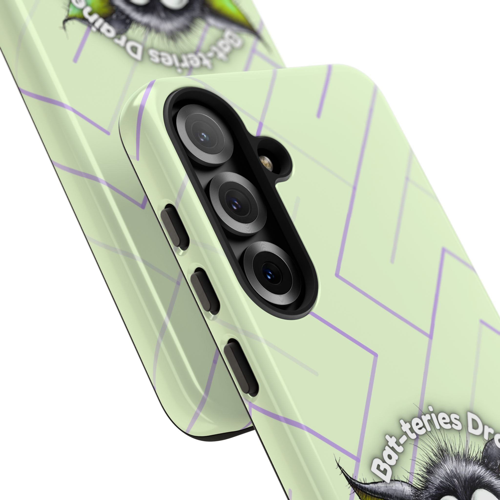Bat-teries Drained Phone Case – Quirky Bat