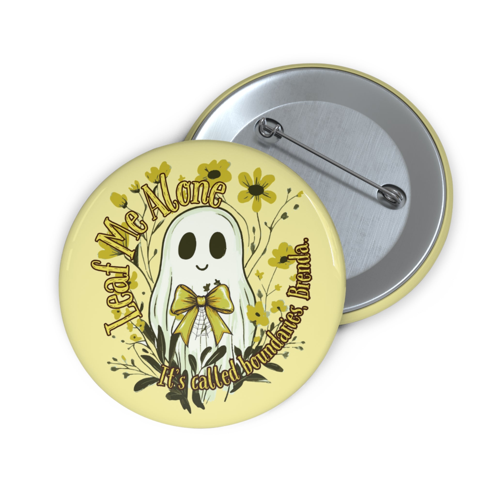 Boundary-Inclusive-Leaf Me Alone – Ghost Boundaries Badge