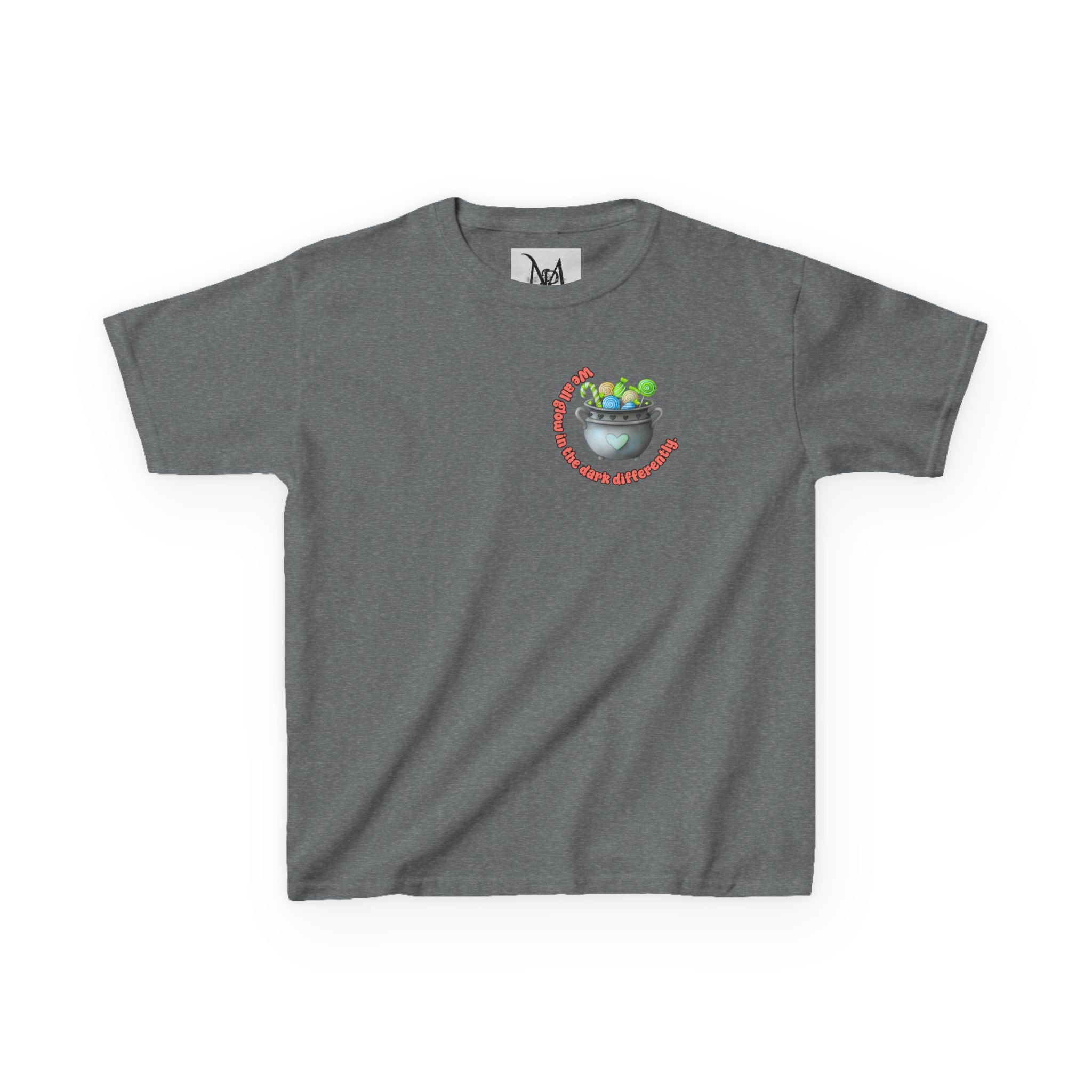 “Boo! Different Brains Are Cool Too” Kids Halloween T-Shirt – Inclusive Slogan Tee