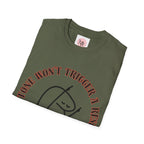 Typography Quote Tee – Edgy Statement