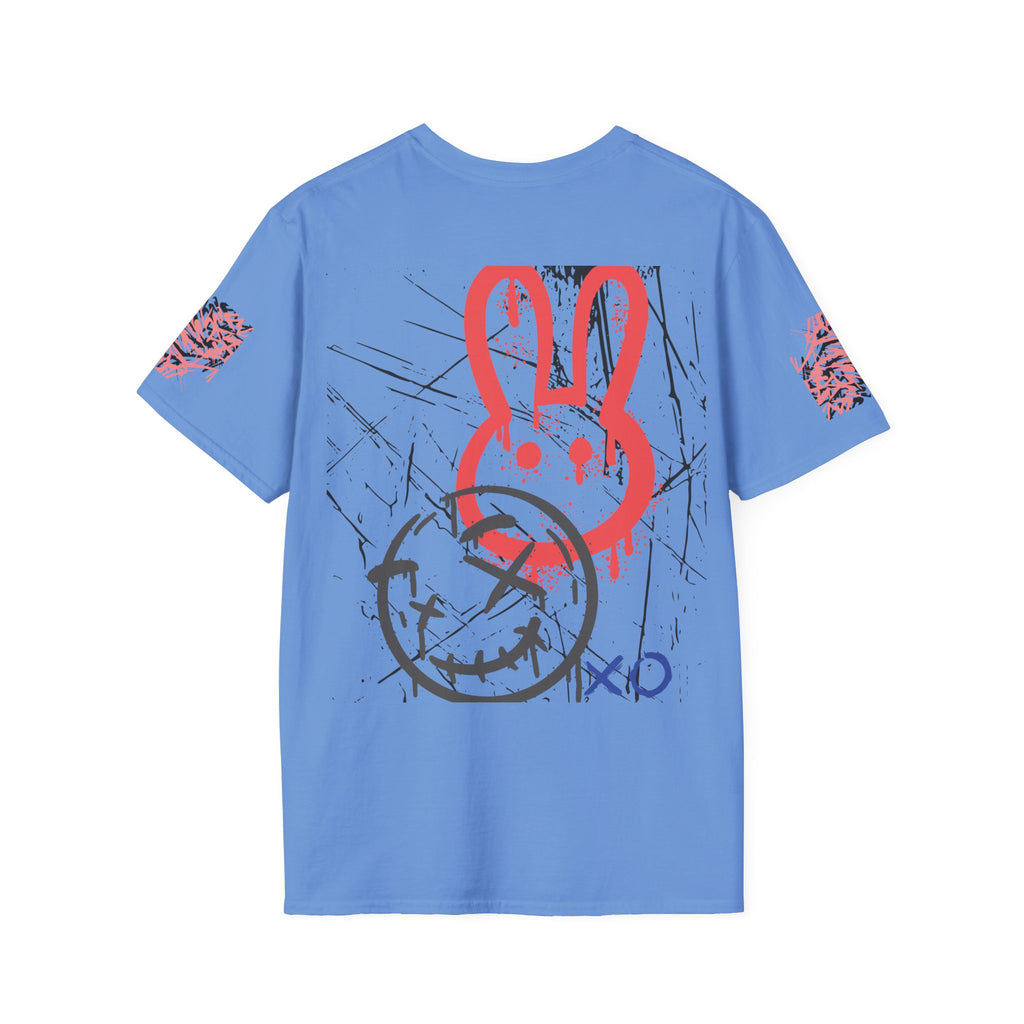 Graffiti Quote Tee – Bold Monochrome