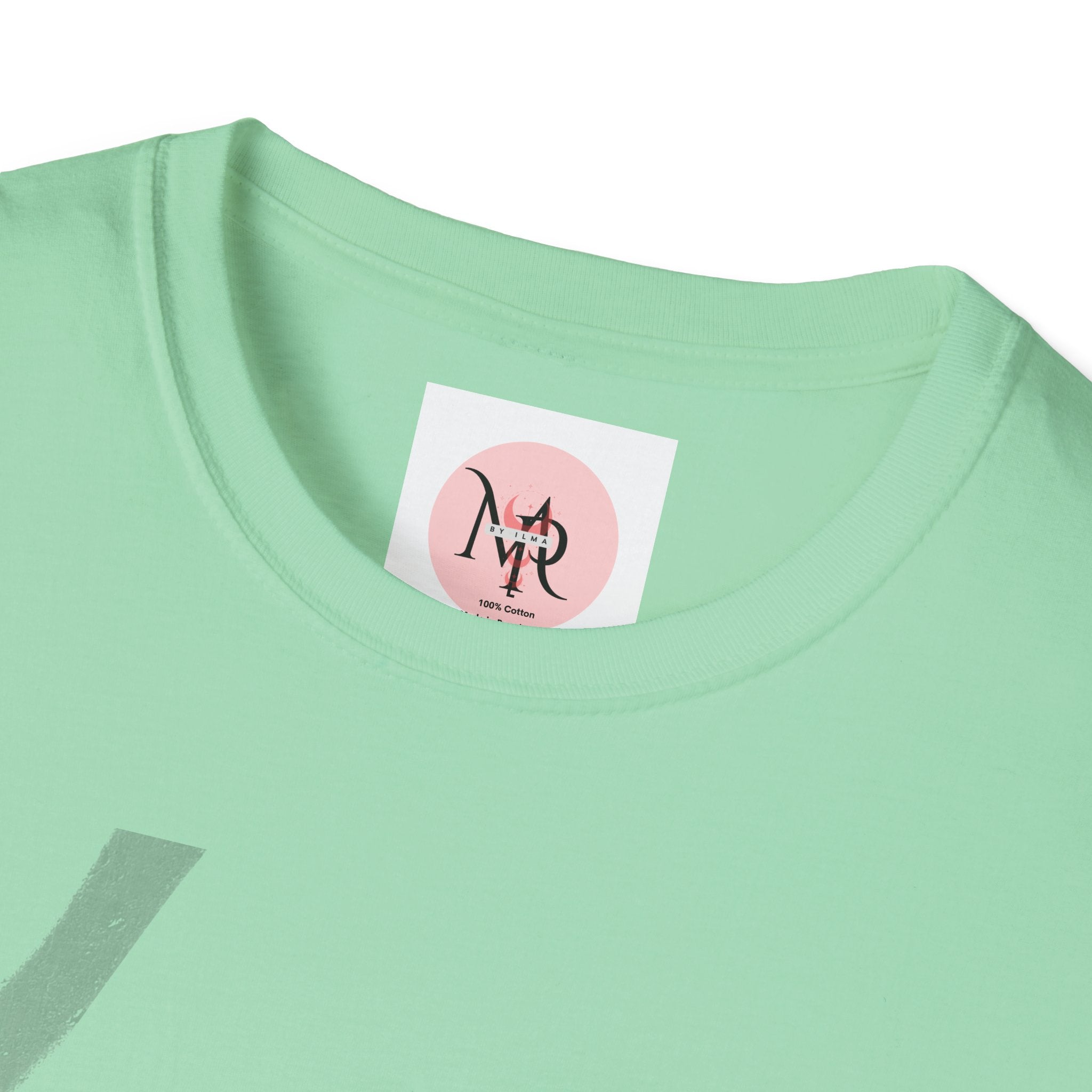 Graffiti Quote Tee – Bold Monochrome