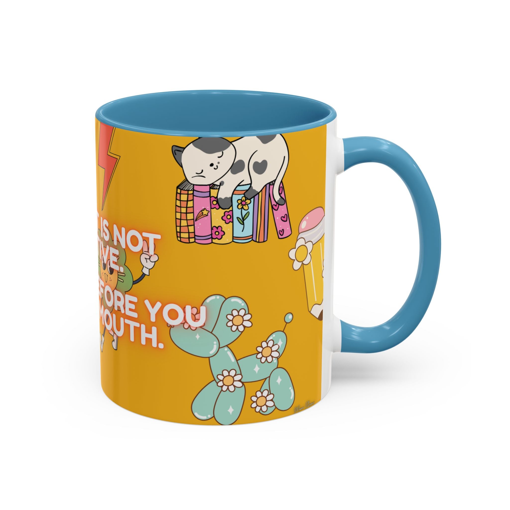 Bold Neurodivergent Quote Mug