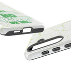 Sassy Quote Marble Crack Phone Case