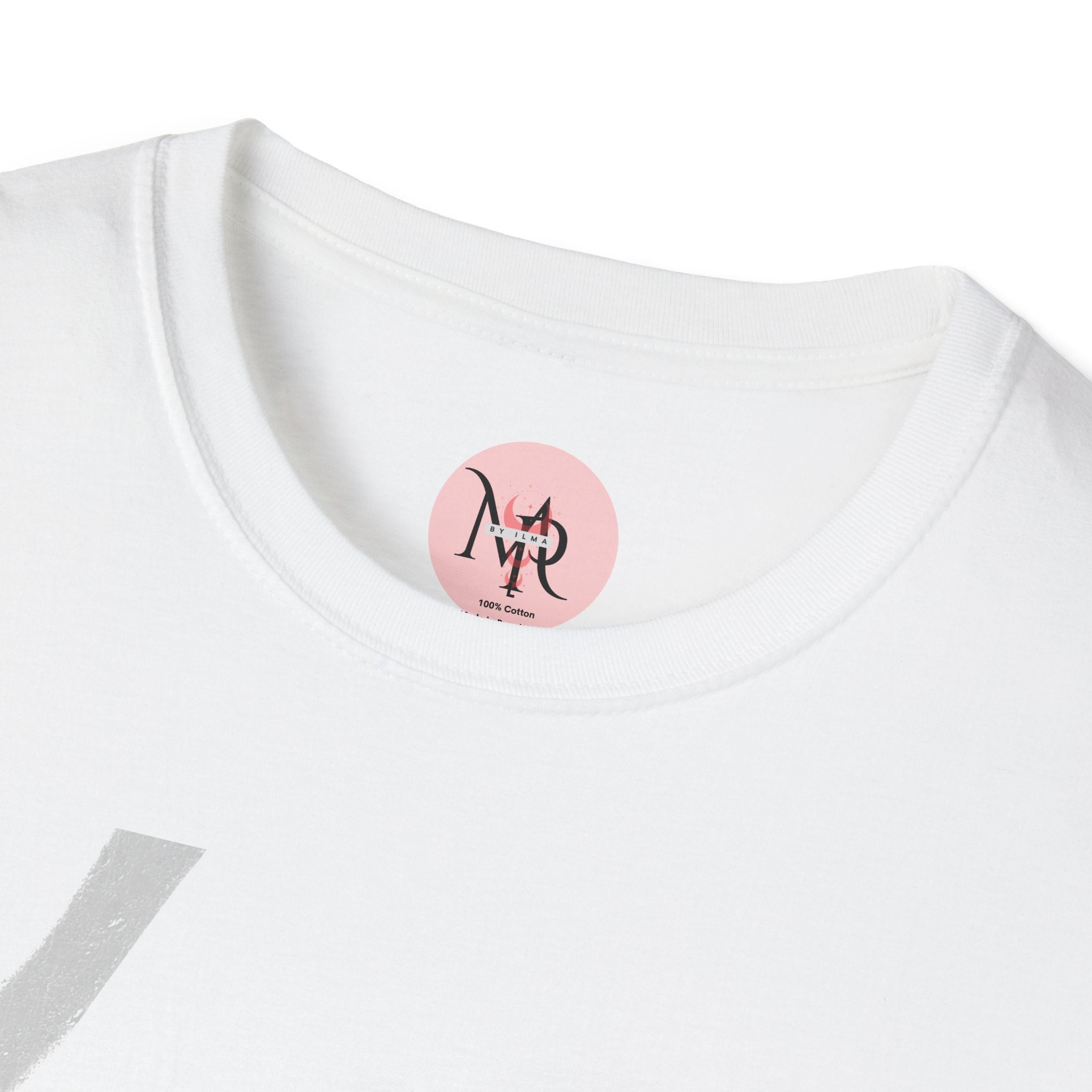 Graffiti Quote Tee – Bold Monochrome