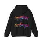 Unapologetically Neurodivergent Hoodie-Holographic Crystal Tree Design, Bold Identity Statement